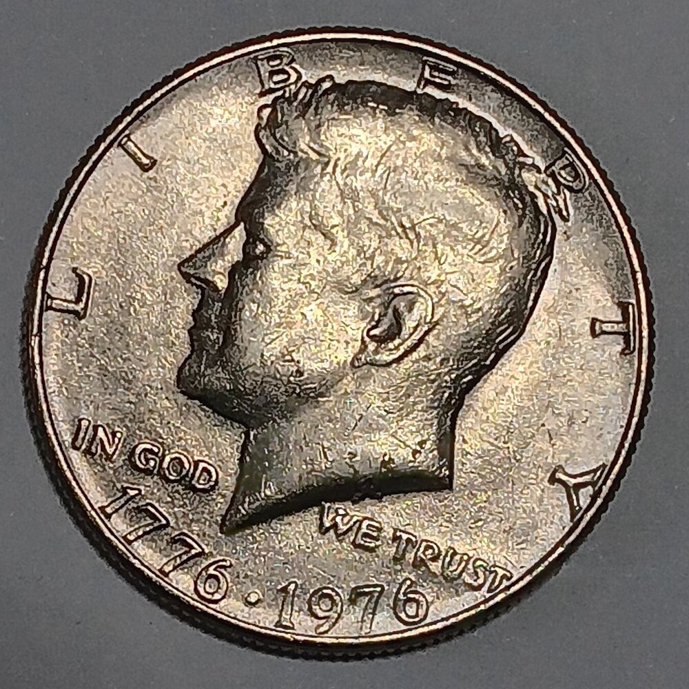 Bicentennial 1776-1976 Kennedy Half Dollar